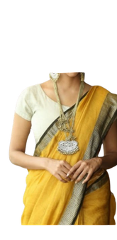 Pure Linen Saree M J HANDLOOM